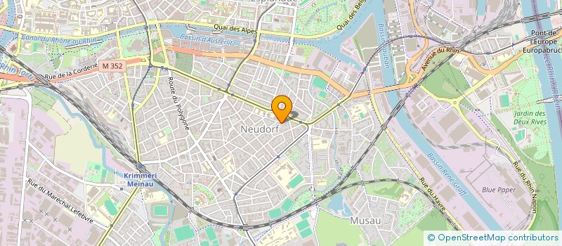 localisation de l'entreprise MADAME ELENA WINKLER à STRASBOURG