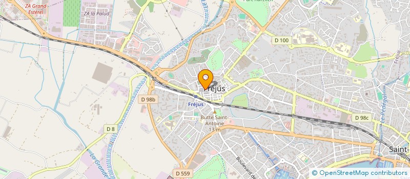 localisation de l'entreprise MADAME ELENA ZABOLOTNIUC à FREJUS