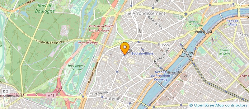 localisation de l'entreprise MADAME ELENA ZARAISKAIA  PARIS