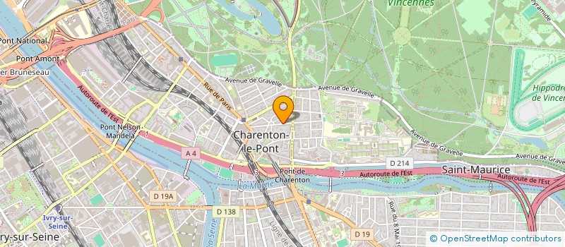 localisation de l'entreprise MADAME ELENA ZYUSKINA  CHARENTON-LE-PONT