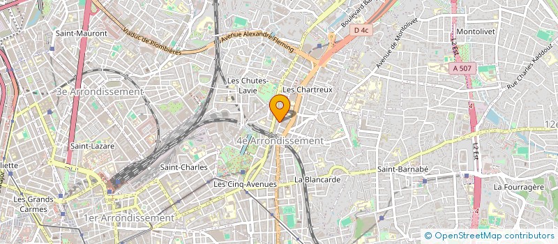 localisation de l'entreprise MADAME ELENE MAVROTHALASSITIS à MARSEILLE
