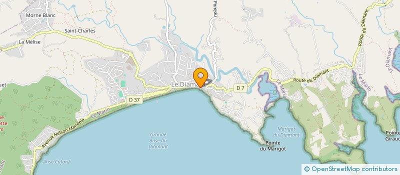 localisation de l'entreprise MADAME ELENIE SUTTER  LE DIAMANT