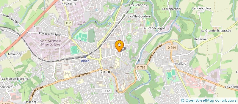 localisation de l'entreprise MADAME ELENIE VENIEL à DINAN