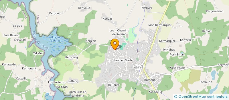 localisation de l'entreprise MADAME ELENIR DE ARRUDA VIEIRA  CRACH