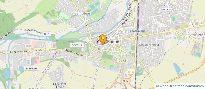 localisation de l'entreprise MADAME ELEONA RODRIGUES à CHATEAUDUN