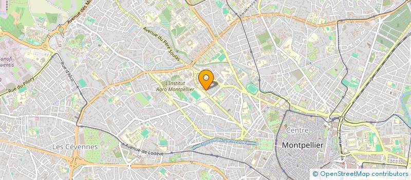 localisation de l'entreprise MADAME ELEONOR MARIE AUDIOT à MONTPELLIER