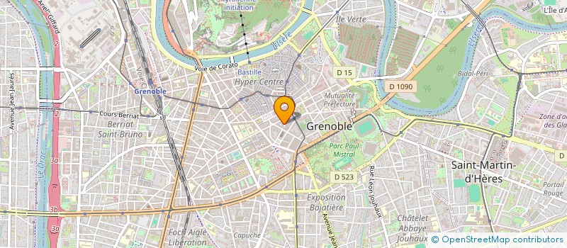 localisation de l'entreprise MADAME ELEONORA DEL GRECO  GRENOBLE