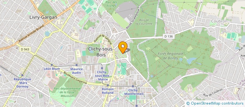 localisation de l'entreprise MADAME ELEONORA DRAGOMAN à CLICHY SOUS BOIS