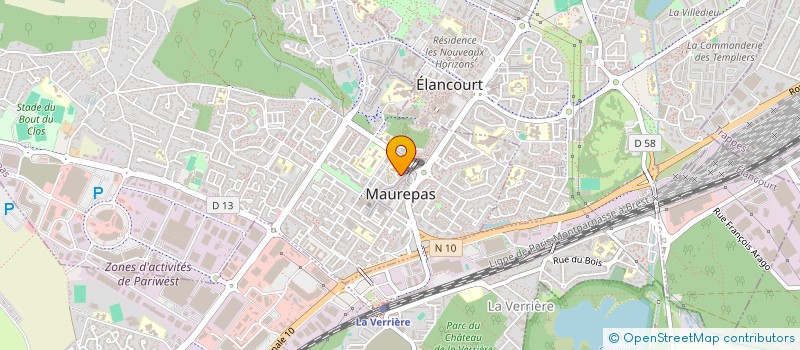 localisation de l'entreprise MADAME ELEONORA FRATANGELI à VERSAILLES