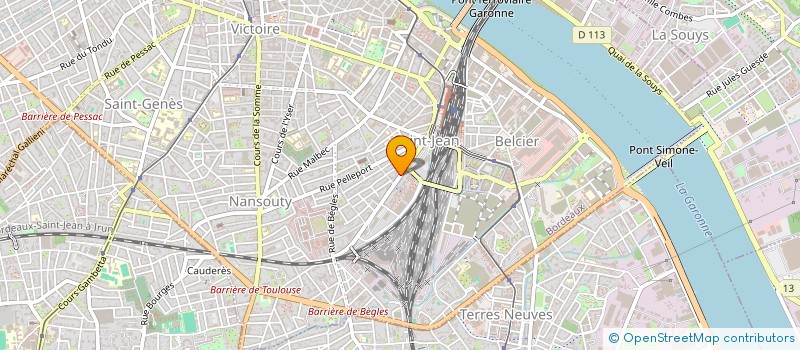 localisation de l'entreprise MADAME ELEONORA KIRILOVA ANGELOVA à BORDEAUX