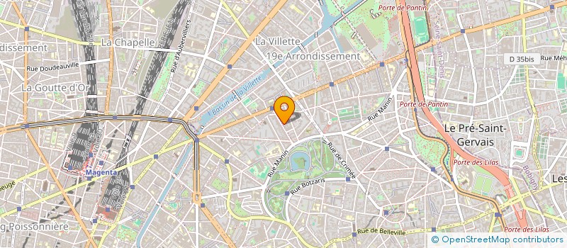 localisation de l'entreprise MADAME ELEONORA RAFFAELLI  PARIS