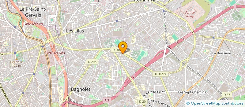 localisation de l'entreprise MADAME ELEONORA SCHIAVI à BAGNOLET