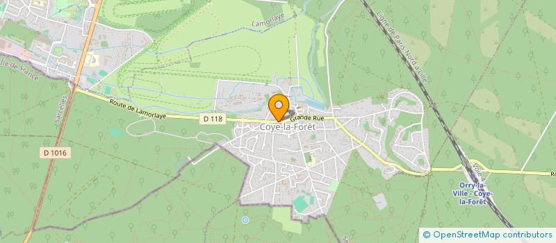 localisation de l'entreprise MADAME ELEONORA STOKWIELDER  COYE-LA-FORET