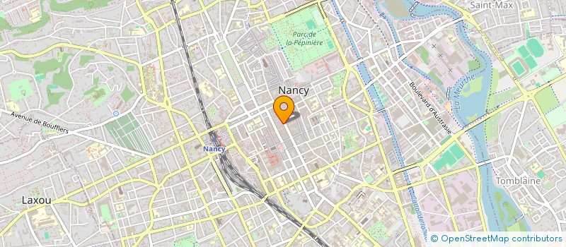 localisation de l'entreprise MADAME ELEONORE ALGAN  NANCY