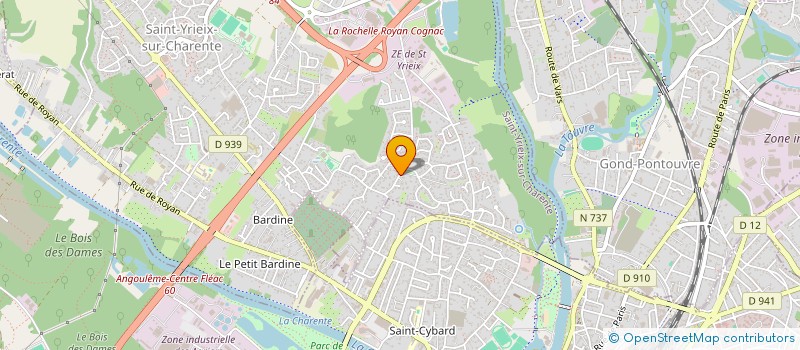 localisation de l'entreprise MADAME ELEONORE ANDREJAK à LA ROCHEFOUCAULD-EN-ANGOUMOIS
