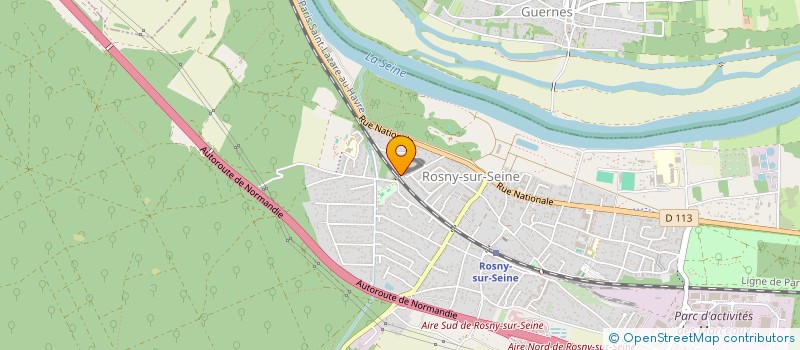 localisation de l'entreprise MADAME ELEONORE BARBAT  ROSNY-SUR-SEINE