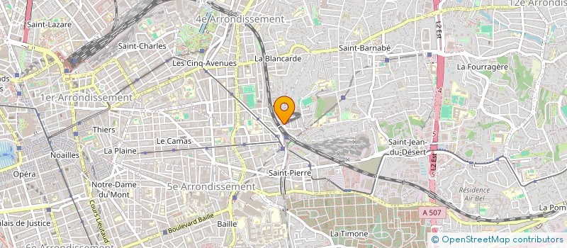 localisation de l'entreprise MADAME ELEONORE BEGUERIA à MARSEILLE