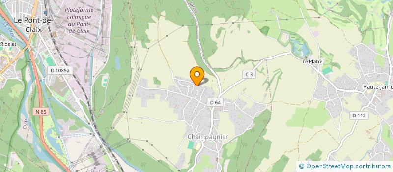 localisation de l'entreprise MADAME ELEONORE BESSON--PAPIN  CHAMPAGNIER