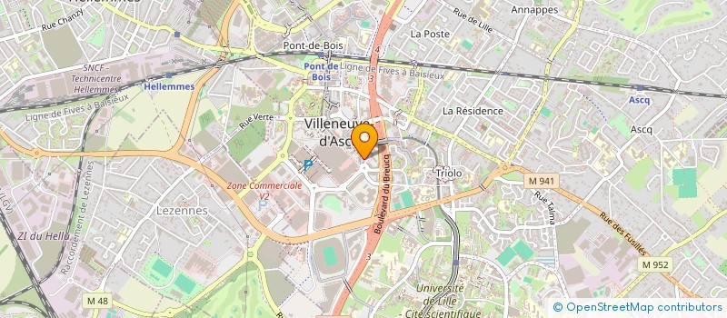 localisation de l'entreprise MADAME ELEONORE BIS à VILLENEUVE-D'ASCQ