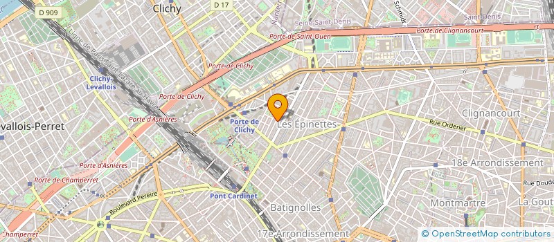 localisation de l'entreprise MADAME ELEONORE BOILEAU  PARIS 17