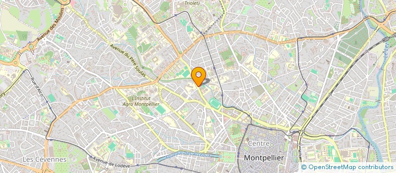 localisation de l'entreprise MADAME ELEONORE BOISSIER à MONTPELLIER