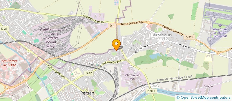 localisation de l'entreprise MADAME ELEONORE BRUNOIR  PERSAN