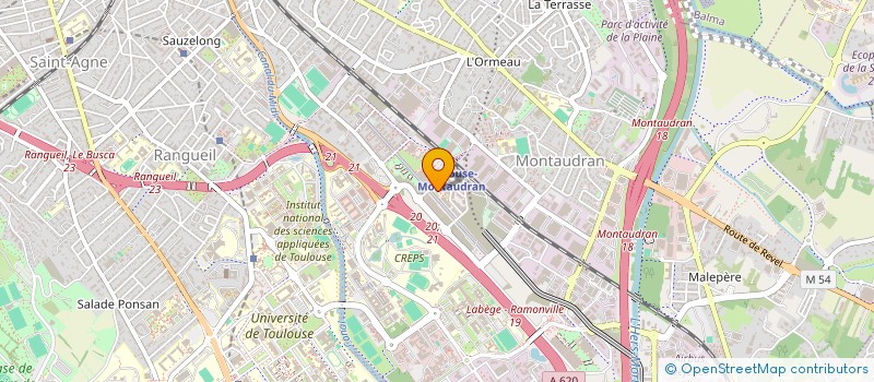 localisation de l'entreprise MADAME ELEONORE CABANNE à TOULOUSE