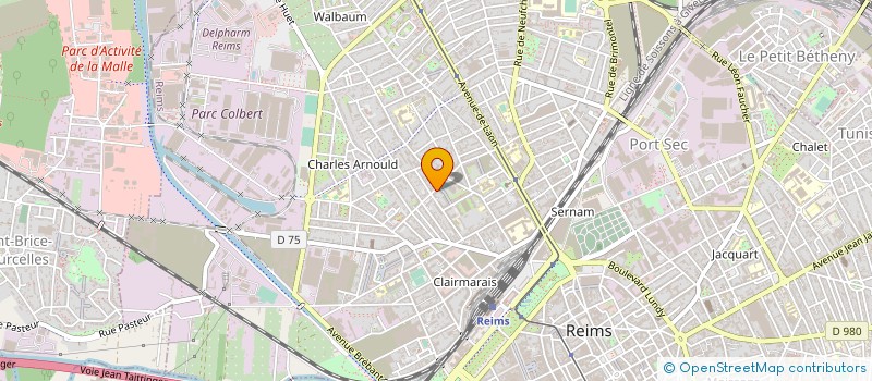 localisation de l'entreprise MADAME ELEONORE CAJDLER à REIMS