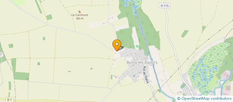 localisation de l'entreprise MADAME ELEONORE CALANDRE  BUSSY-LES-DAOURS