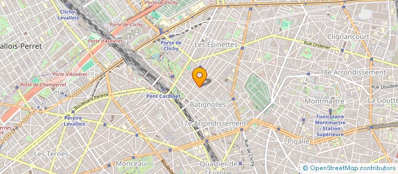 localisation de l'entreprise MADAME ELEONORE CARRERE  PARIS