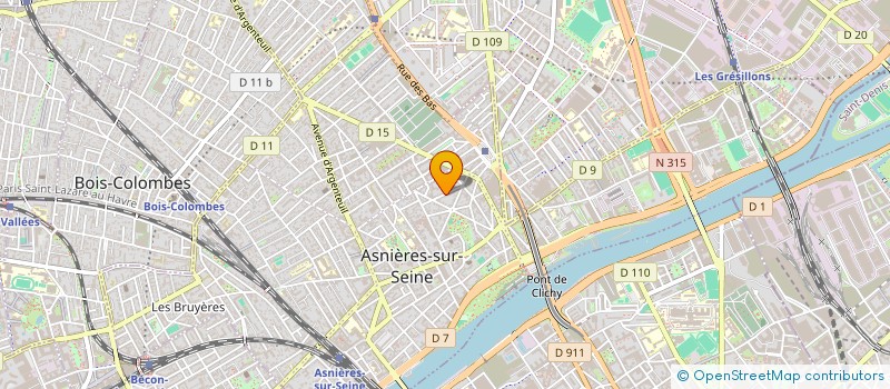 localisation de l'entreprise MADAME ELEONORE CHAINTRON à ASNIERES-SUR-SEINE