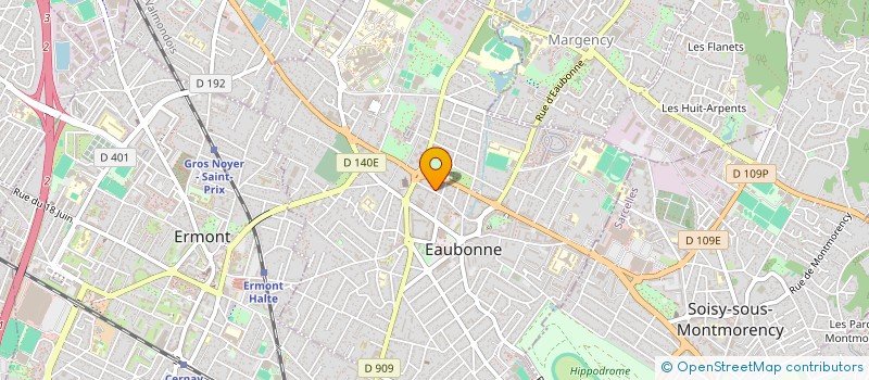 localisation de l'entreprise MADAME ELEONORE CHOQUET à EAUBONNE