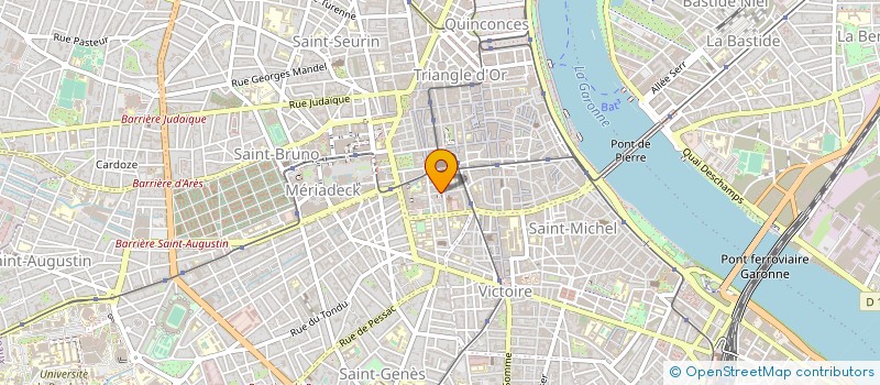 localisation de l'entreprise MADAME ELEONORE CHRISTIEN à BORDEAUX