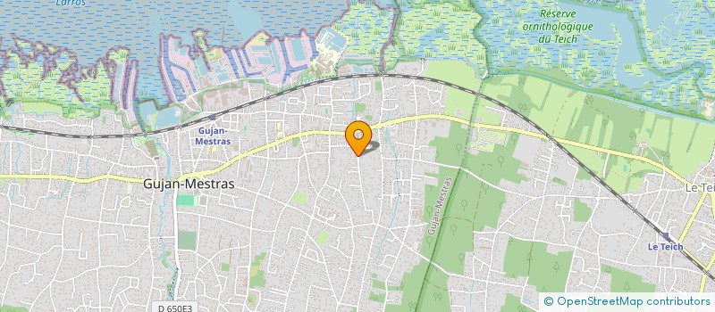 localisation de l'entreprise MADAME ELEONORE CLAQUIN  LE TEICH