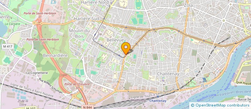 localisation de l'entreprise MADAME ELEONORE COHEN à NANTES
