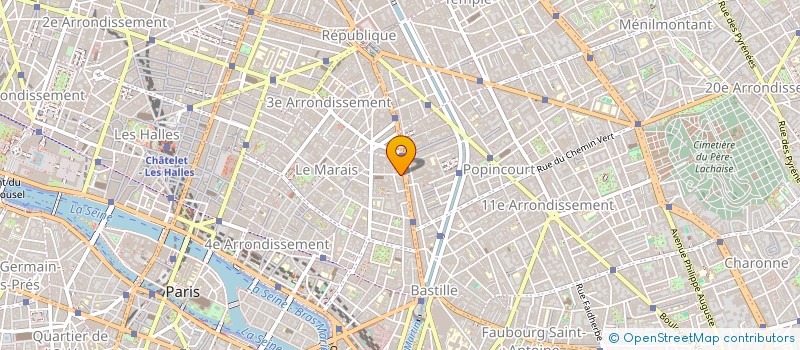 localisation de l'entreprise MADAME ELEONORE COHEN HAYOUN à PARIS