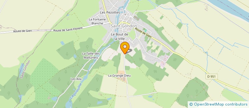 localisation de l'entreprise MADAME ELEONORE COLMONT à SAINT-GONDON