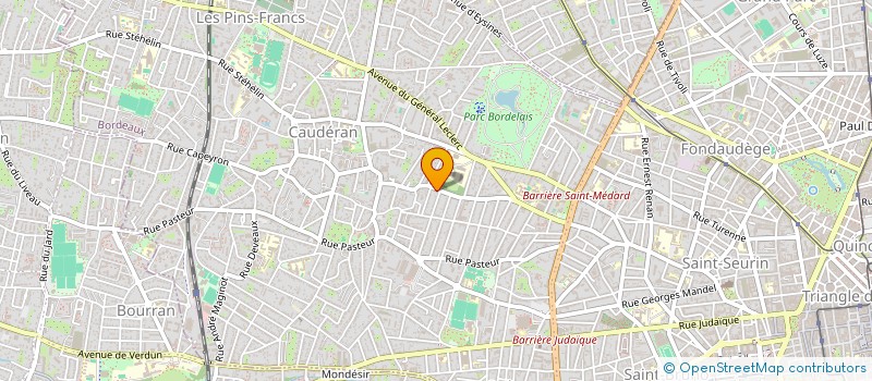 localisation de l'entreprise MADAME ELEONORE COURRET  BORDEAUX