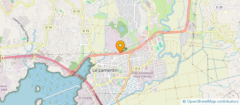 localisation de l'entreprise MADAME ELEONORE COUTI à LE LAMENTIN