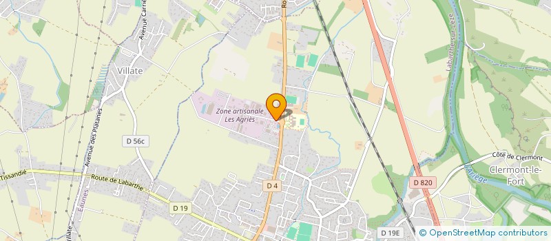 localisation de l'entreprise MADAME ELEONORE DE CHERGE à LABARTHE-SUR-LEZE