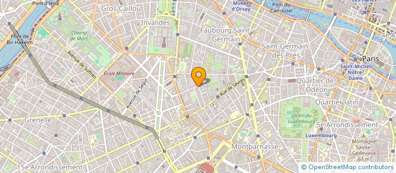 localisation de l'entreprise MADAME ELEONORE DE COURSON DE LA VILLENEUVE  PARIS