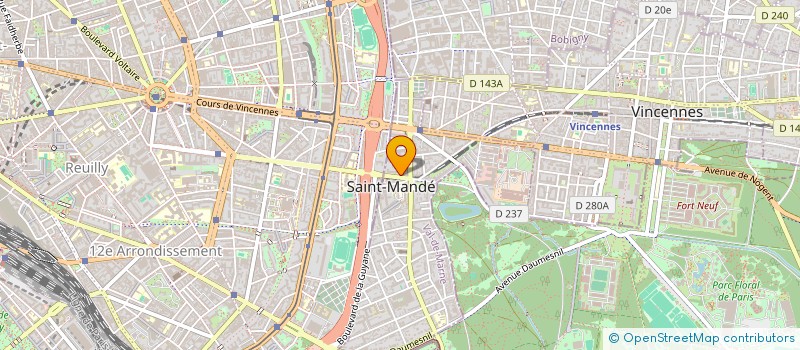 localisation de l'entreprise MADAME ELEONORE DE ROQUEFEUIL à MONTREUIL