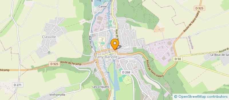 localisation de l'entreprise MADAME ELEONORE DELAMARE  CANY-BARVILLE