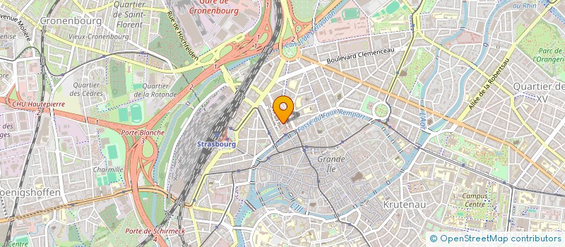 localisation de l'entreprise MADAME ELEONORE DEMANGEAT à STRASBOURG