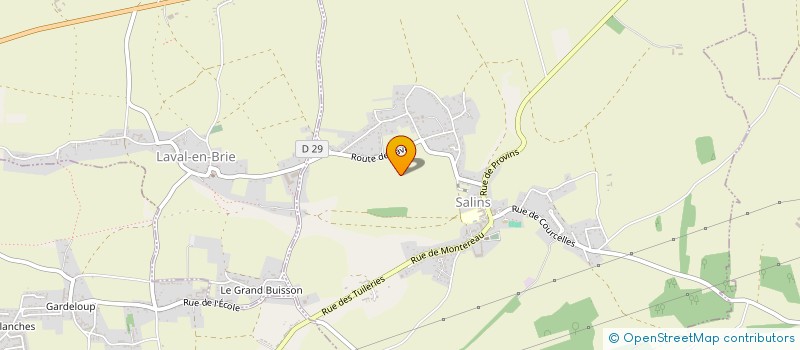 localisation de l'entreprise MADAME ELEONORE DEPECKER  SALINS