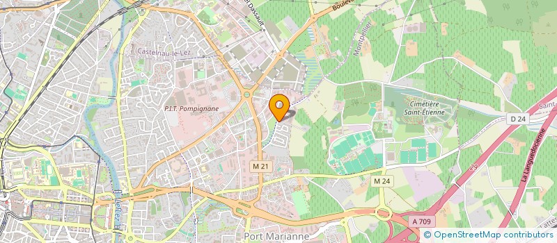 localisation de l'entreprise MADAME ELEONORE DESMIERS DE CHENON à MONTPELLIER