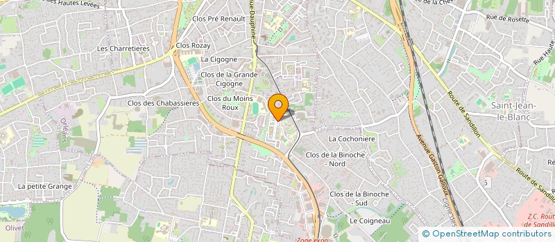 localisation de l'entreprise MADAME ELEONORE DORLEANS  ORLEANS