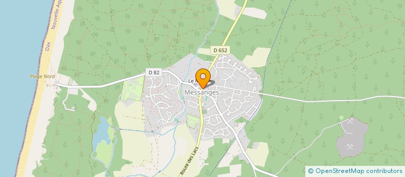 localisation de l'entreprise MADAME ELEONORE DUFAUR DE GAVARDIE DE MONCLAR à MESSANGES