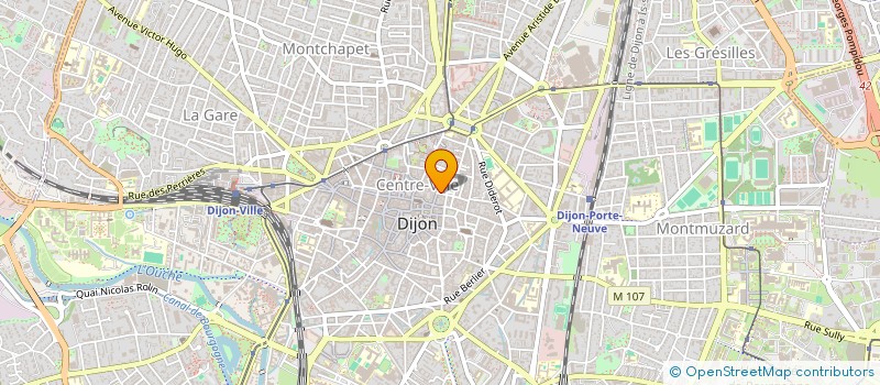 localisation de l'entreprise MADAME ELEONORE DUMAS à DIJON
