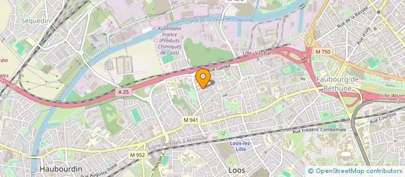 localisation de l'entreprise MADAME ELEONORE DUSSART  LOOS